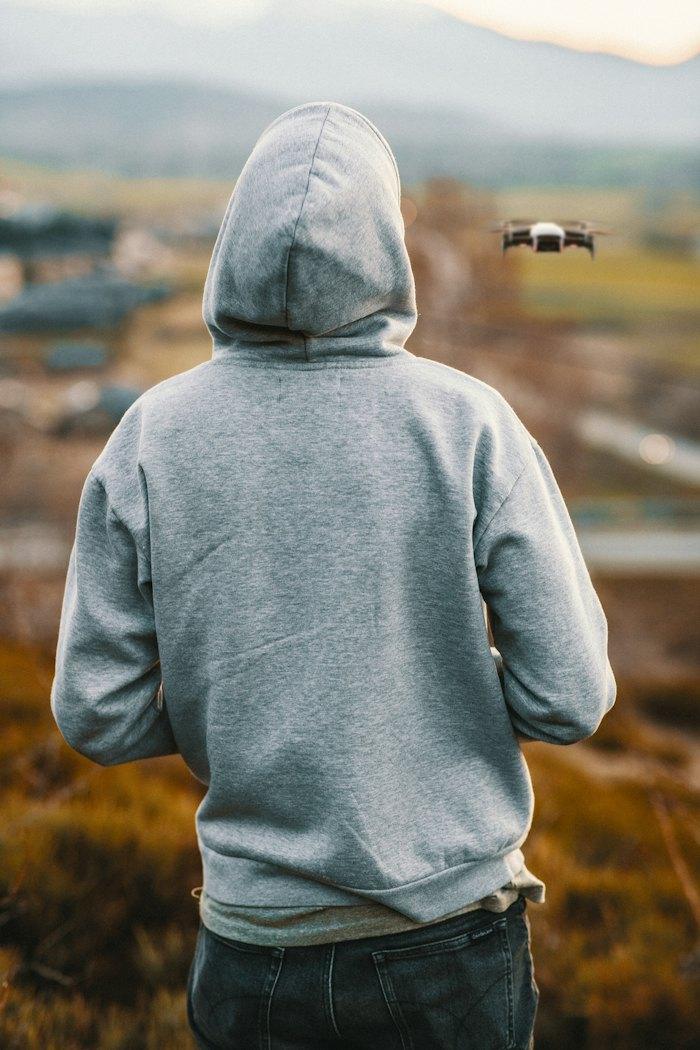 Hoodie gris